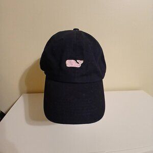 Vineyard Vines Navy Cotton Baseball Cap